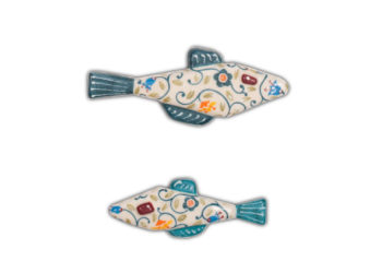 AQ 16 - PESCE ALICE II MISURA (24x9 CM )  AQ 17 - PESCE ALICE I MISURA (18x7 CM )