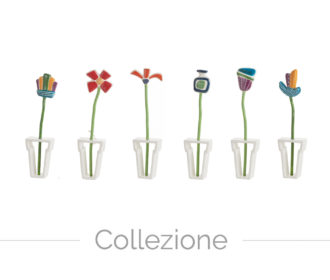 FRC 05 COLLEZIONE VIDEO VASETTO CON FIORE 6 PZ;