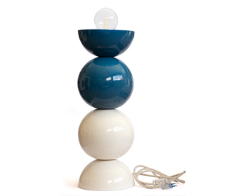 LM 06 LAMPADA BALL BASIC + 2 BALL (DM 22 H 60 CM)