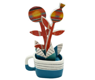 FR 26 FIORE CALICE DA APPOGGIO 15 X 30 CM
