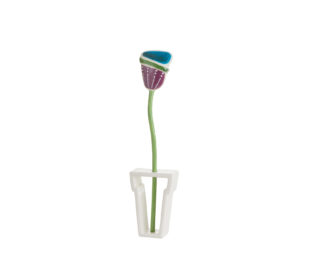 FR 10 VIDEO VASETTO FIORE CALLA MISURA (H 42 CM)