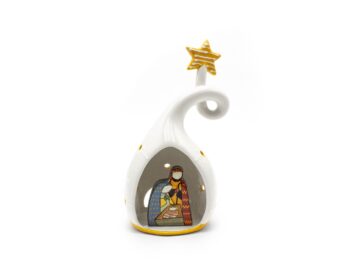 NT002-RG PRESEPE ZUCCHETTA RESTYLING STELLA GIALLA I MISURA (H 23 CM)