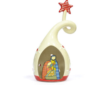 NT002-RR PRESEPE ZUCCHETTA RESTYLING STELLA ROSSA I MISURA (H 23 CM).