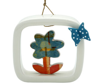 FR 20-M-M VIDEO FIORE MARGHERITA MODERNO I MISURA 10,50 X 10.30 CM