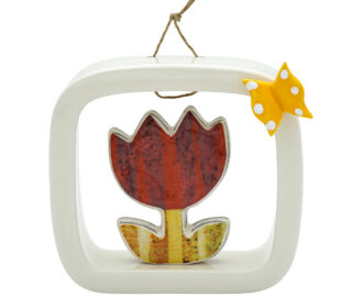 FR 20-TL-M VIDEO FIORE TULIPANO MODERNO I MISURA 10,50 X 10.30 CM